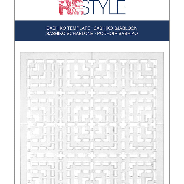 Sashiko mall "fyrkanter"