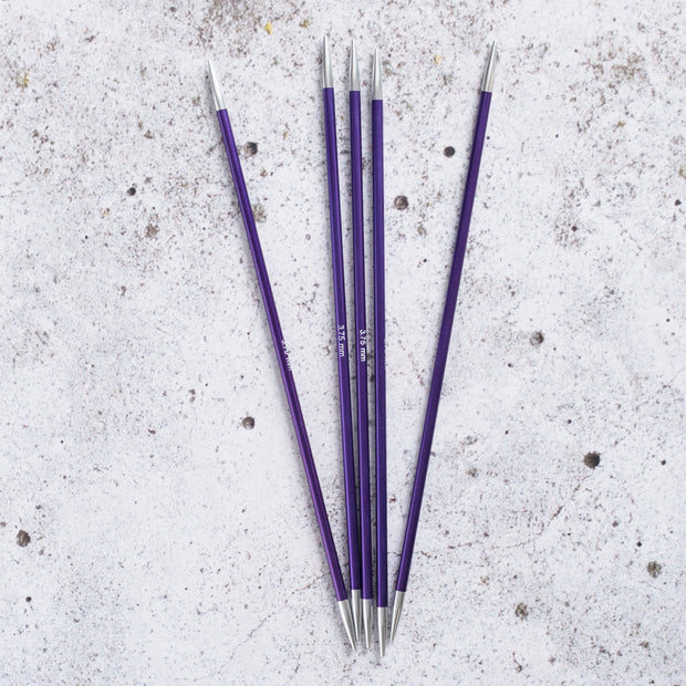 Knitpro Zing 20 cm - strumpstickor