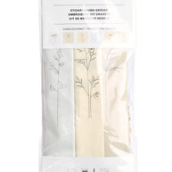 Broderi kit, Grässtrån 6 st  små motiv