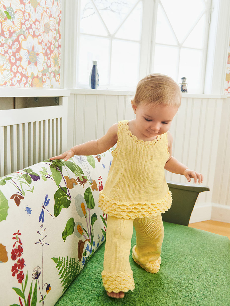 2603_07 Rosette top, pants & bloomer baby - beskrivning