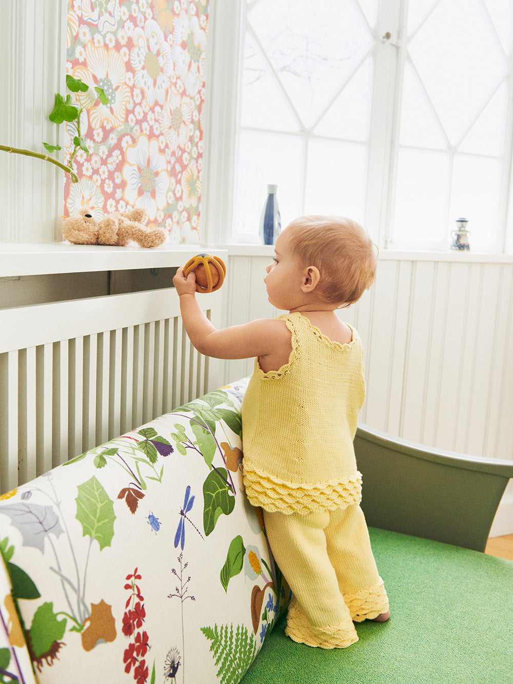 2603_07 Rosette top, pants & bloomer baby - beskrivning