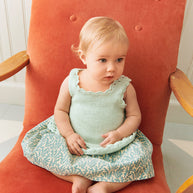 2603_07 Rosette top, pants & bloomer baby - beskrivning