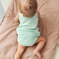 2603_07 Rosette top, pants & bloomer baby - beskrivning