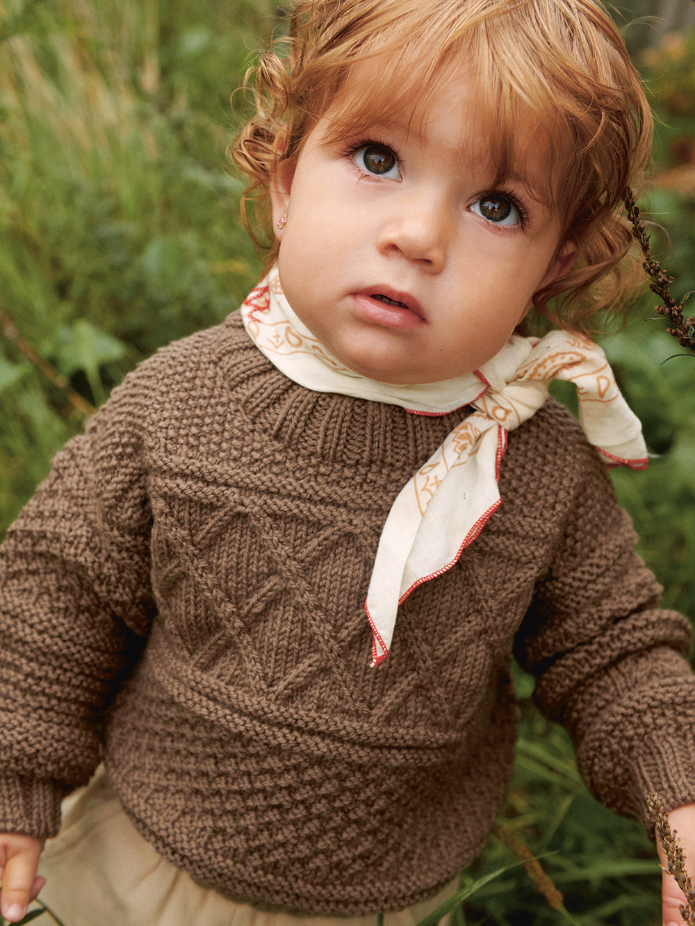 2413_1a Guernsey sweater baby - beskrivning