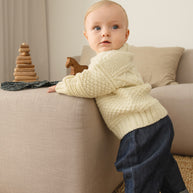 2413_1a Guernsey sweater baby - beskrivning