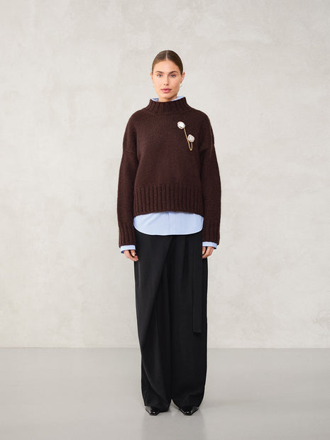 DIY 2507_5 Mindy sweater chunky edition - Kit