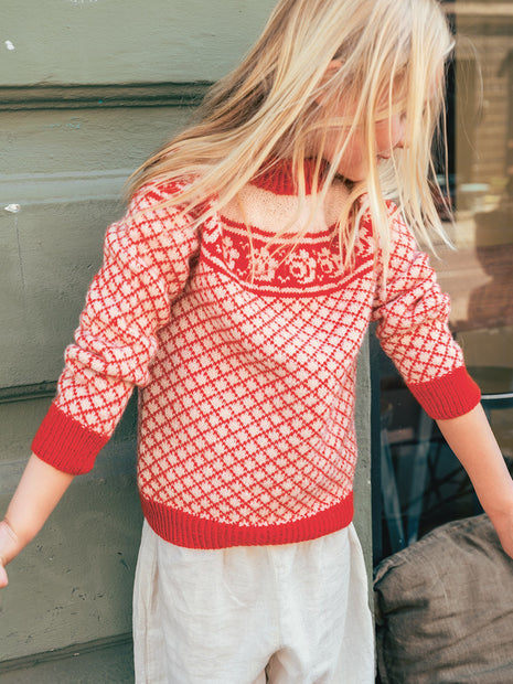 2509_1 Blome genser Norske ikoner junior - kit