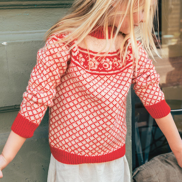 2509_1 Blome genser Norske ikoner junior - kit