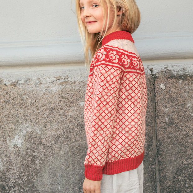 2509_1 Blome genser Norske ikoner junior - kit