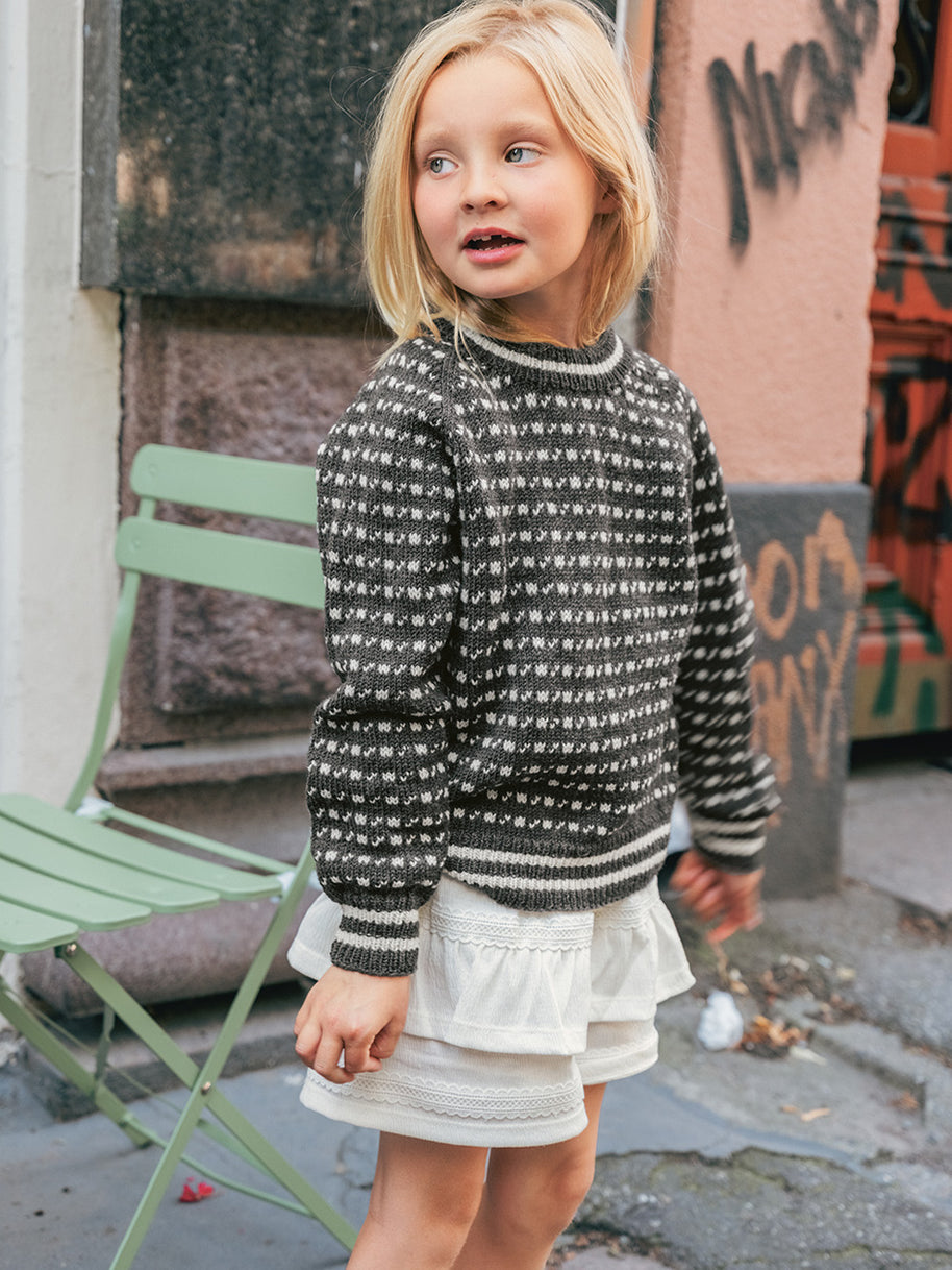 2509_3a Islender genser junior - beskrivning