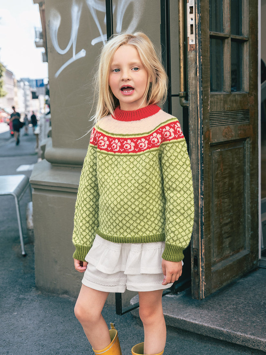 2509_5 Blome genser Norske ikoner junior kit