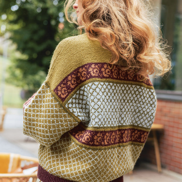 2510_1 norske ikoner Blome damegenser - kit