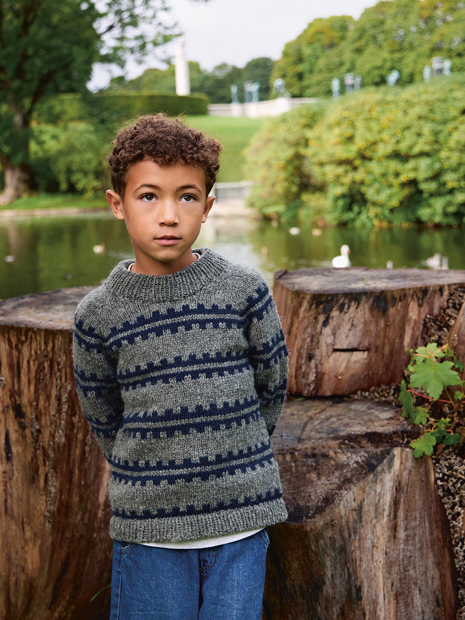 2513_3b Ridge sweater junior - kit