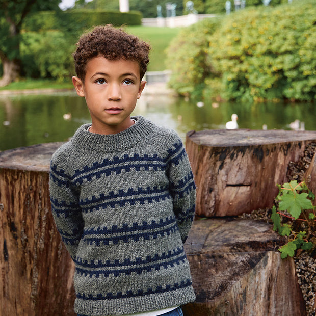 2513_3b Ridge sweater junior - kit
