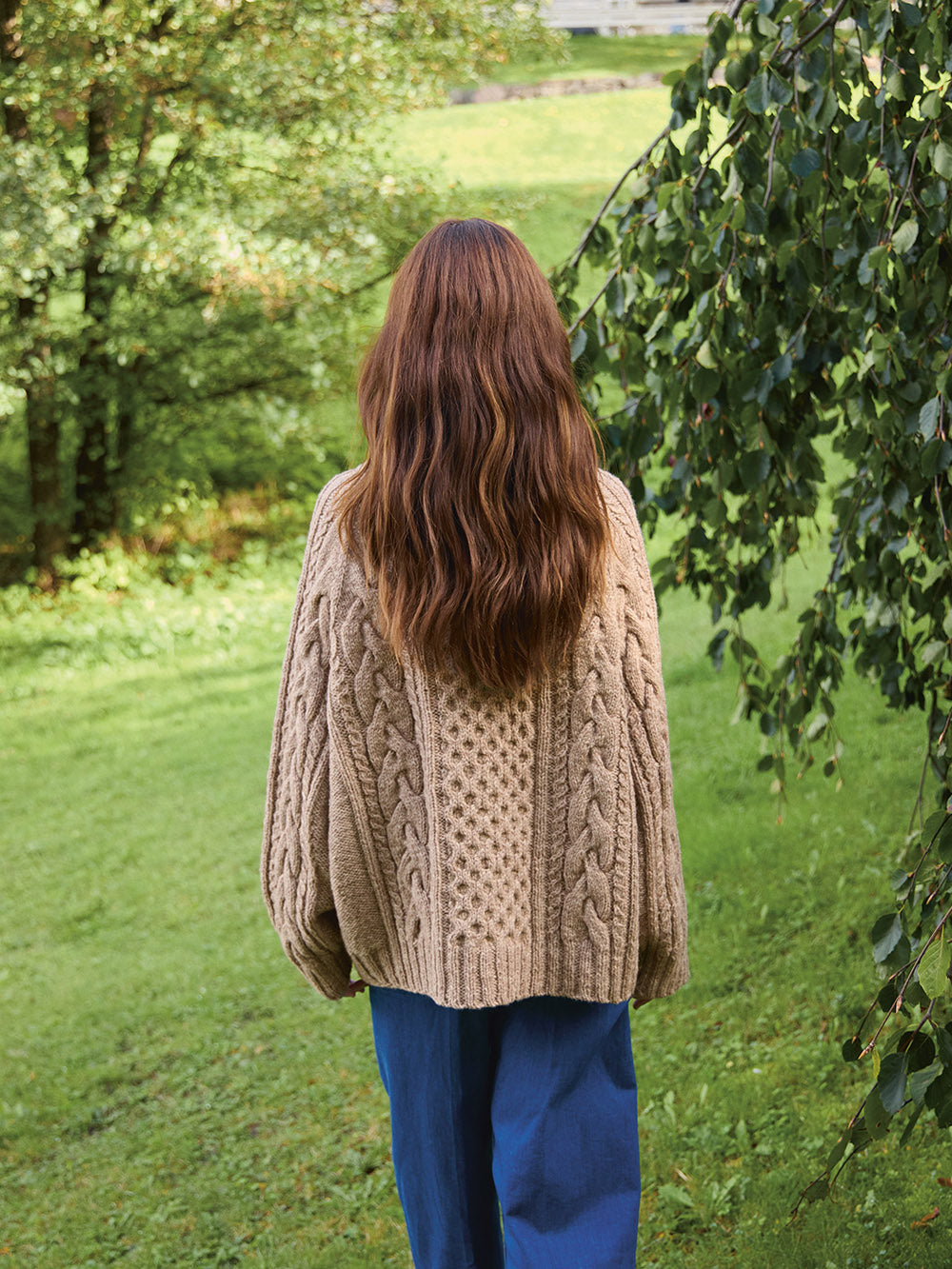 2513_4 Wilbur cable sweater - beskrivning