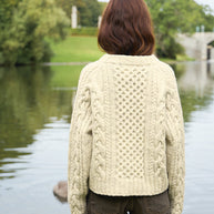 2513_4 Wilbur cable sweater - beskrivning