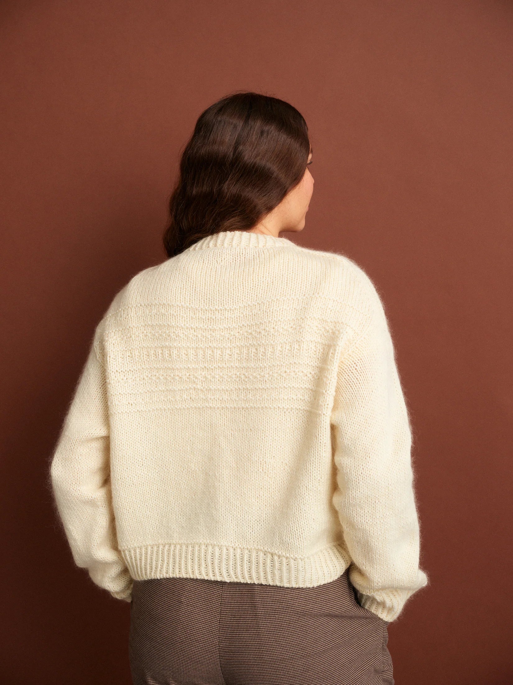 Ruth sweater Stickprovet - beskrivning