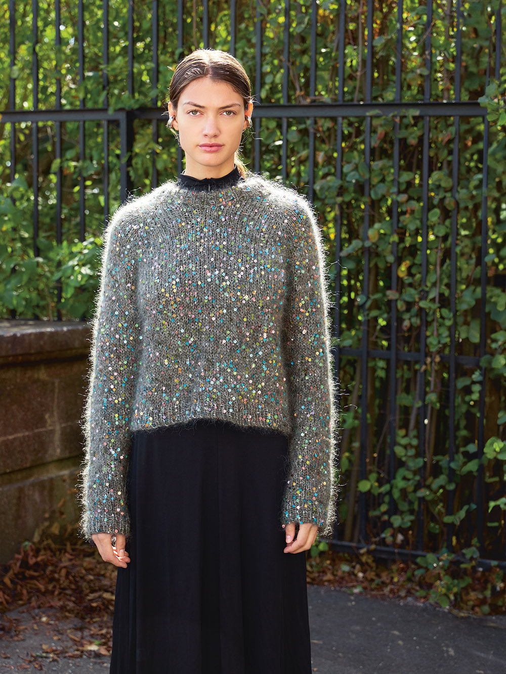 25_6 Rookie sweater Paljett edition beskrivning