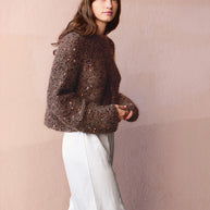 25_6 Rookie sweater Paljett edition beskrivning