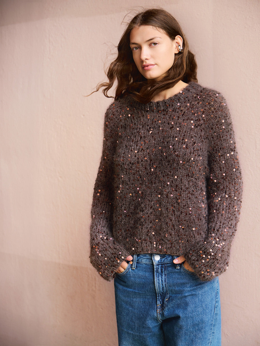 25_6 Rookie sweater Paljett edition beskrivning