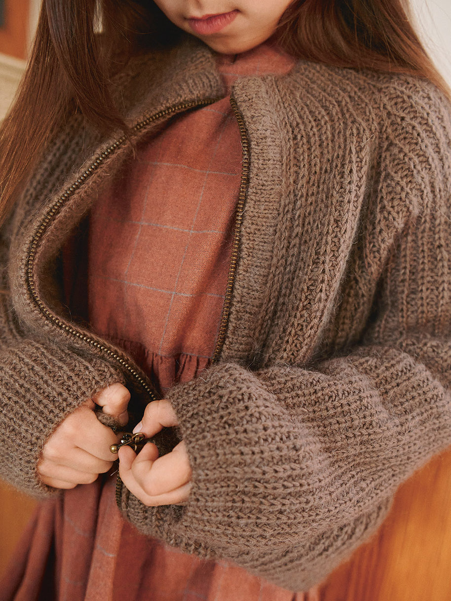 Tia zipper jacket junior 2601_3a - beskrivning