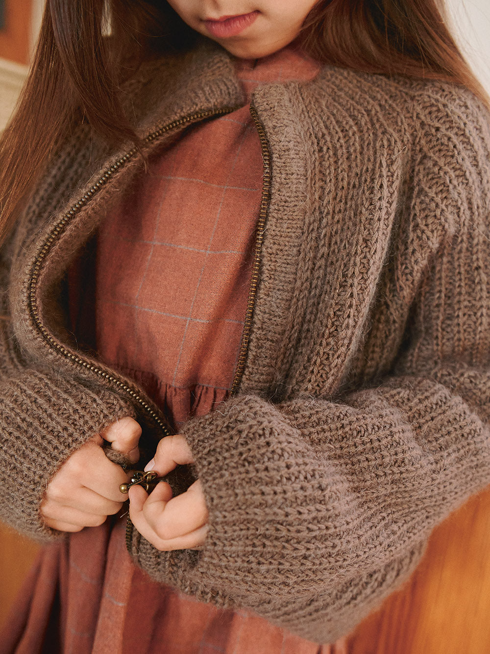 Tia zipper jacket junior 2601_3a - beskrivning