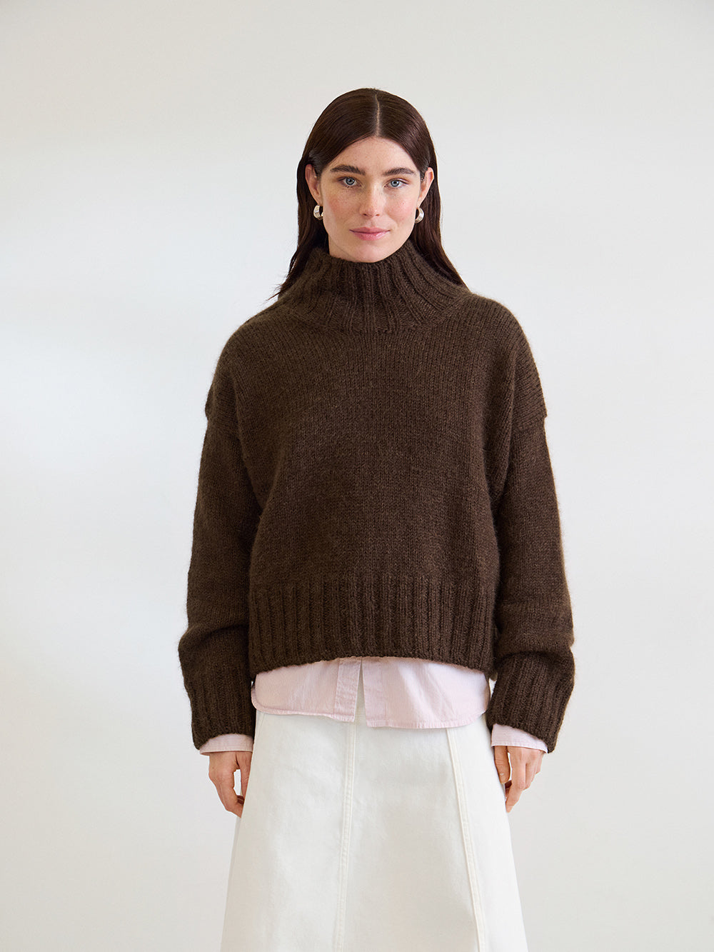 Mina sweater 2602_02 Sandnes - beskrivning