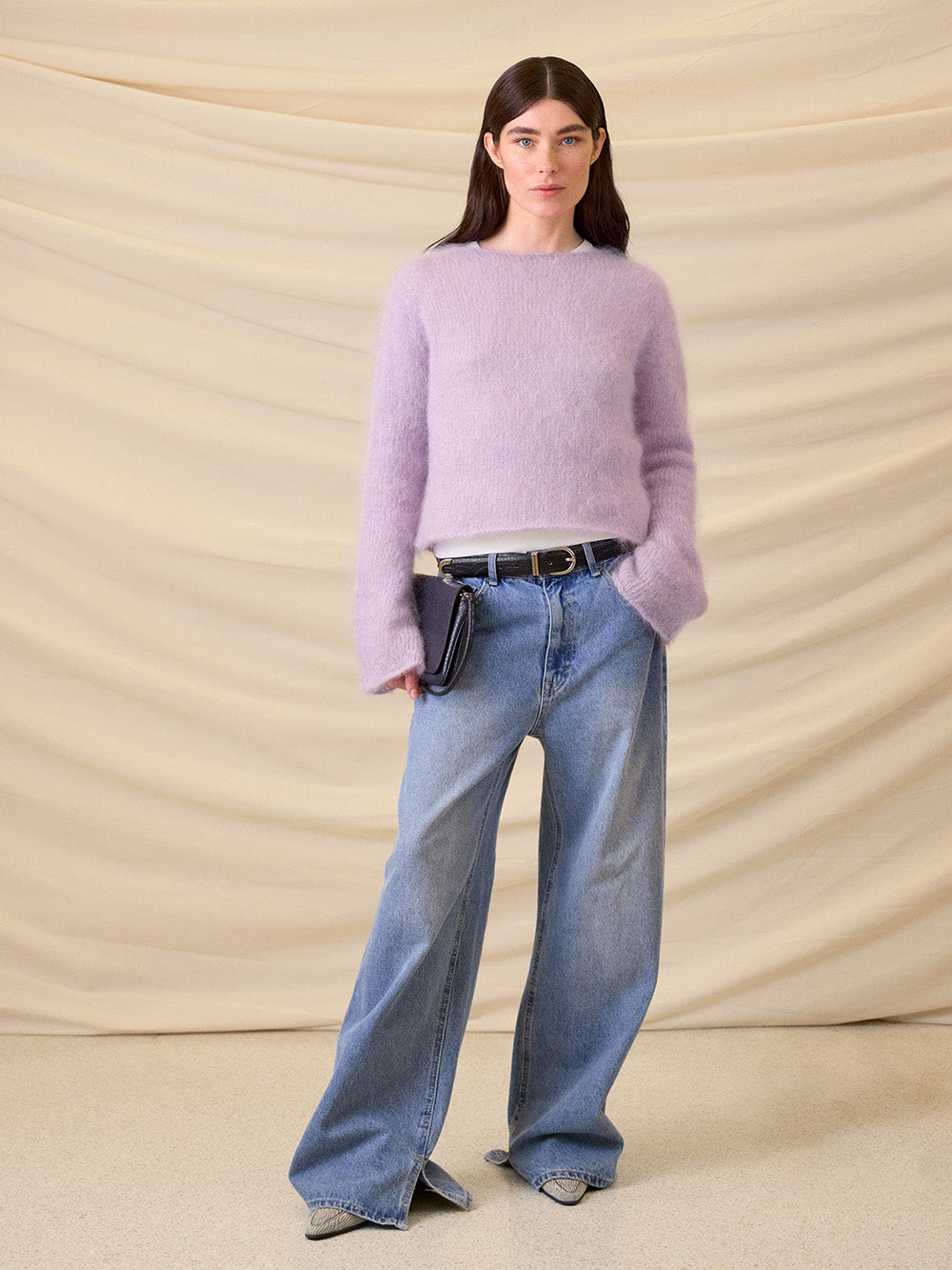 Lyra sweater 2602_4 Sandnes - beskrivning