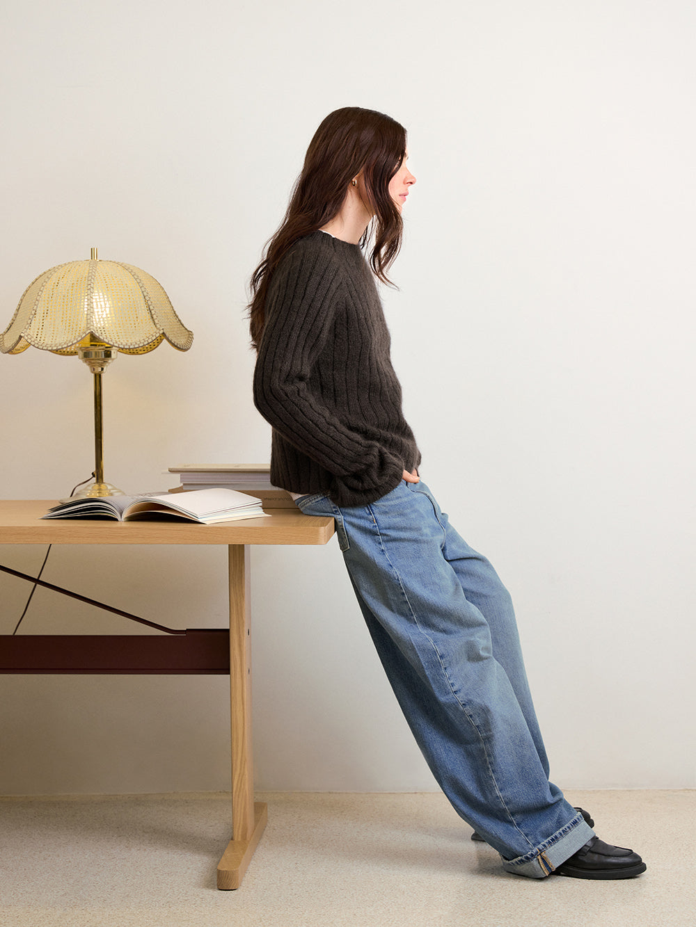 Elva sweater 2602_7 Sandnes - beskrivning