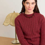 Elva sweater 2602_7 Sandnes - beskrivning