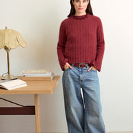 Elva sweater 2602_7 Sandnes - beskrivning