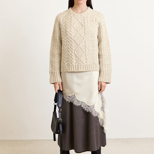 Loom sweater 2602_8 sandnes - KIT