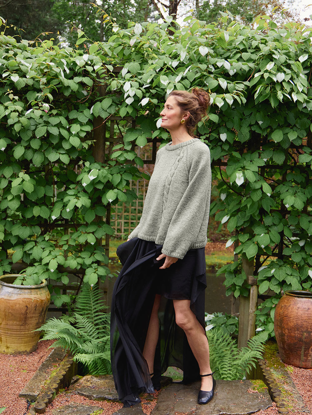 Laura sweater 2606_10 Sandnes - beskrivning