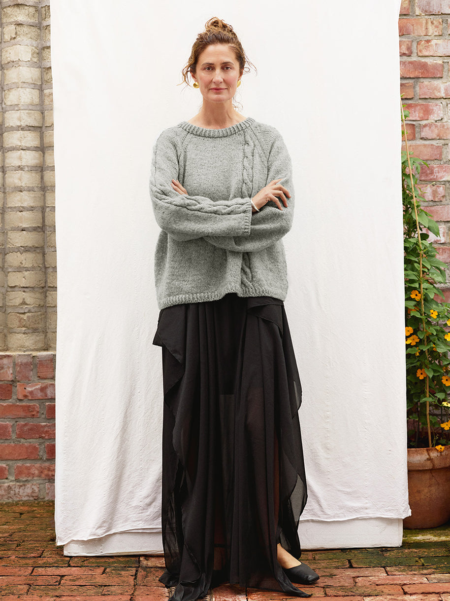 Laura sweater 2606_10 Sandnes - beskrivning