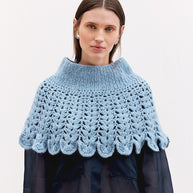 Flowerfield poncho 2606_15 Sandnes - beskrivning