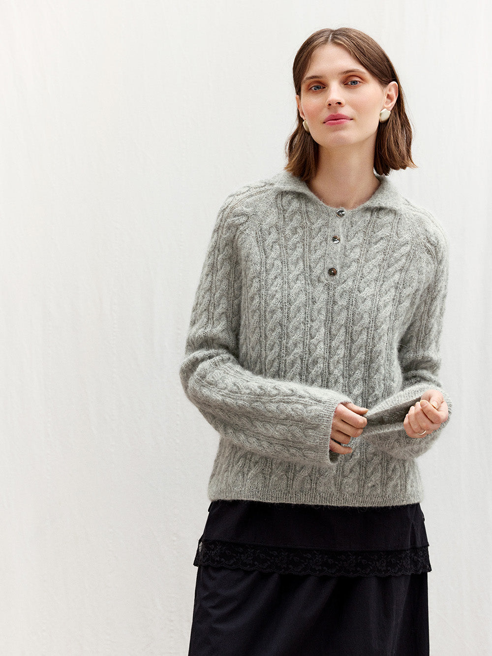 Amber sweater 2606_03 Sandnes - beskrivning
