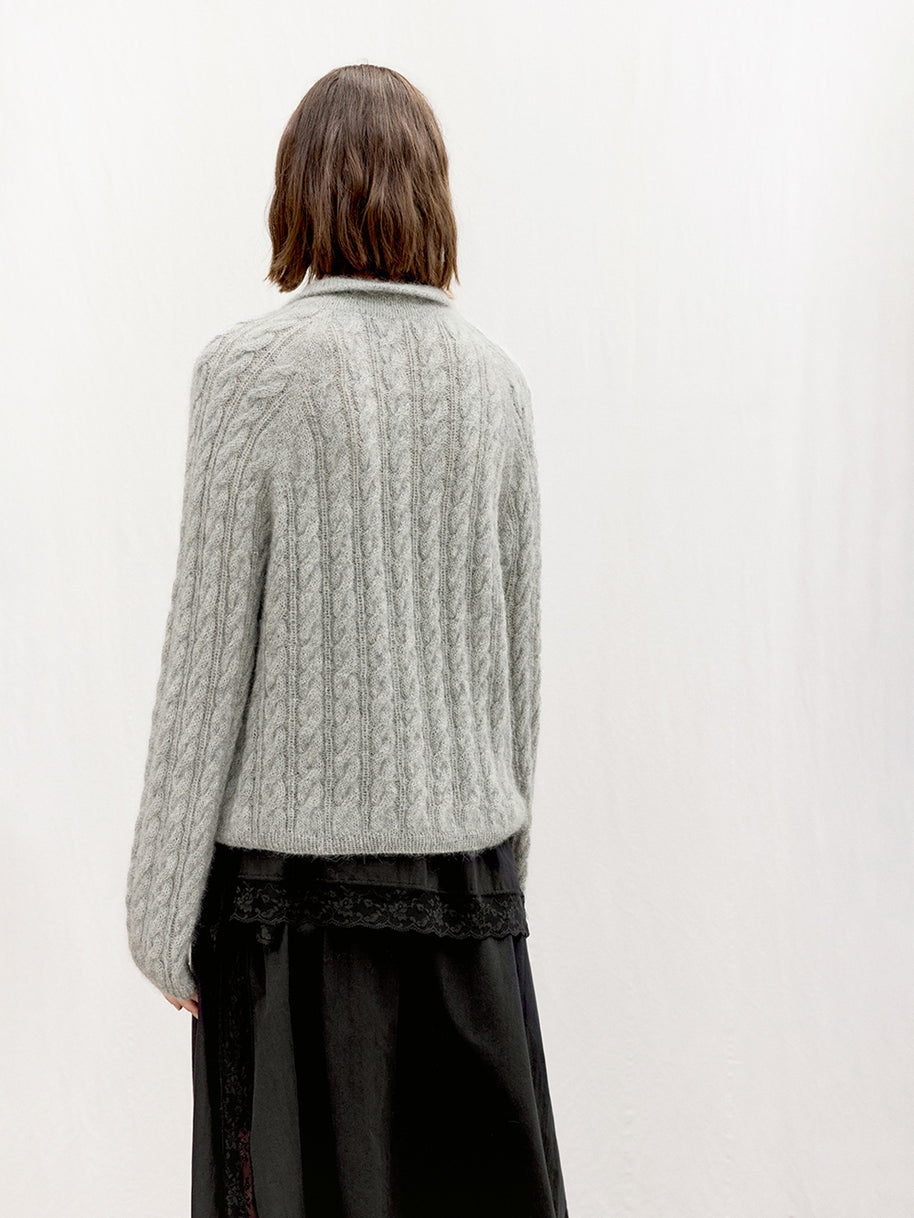 Amber sweater 2606_03 Sandnes - beskrivning