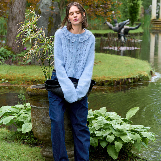 Bloom cardigan 2606_04 Sandnes - beskrivning