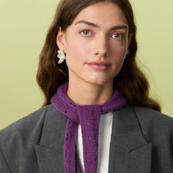 2607_1 Miu pointelle scarf