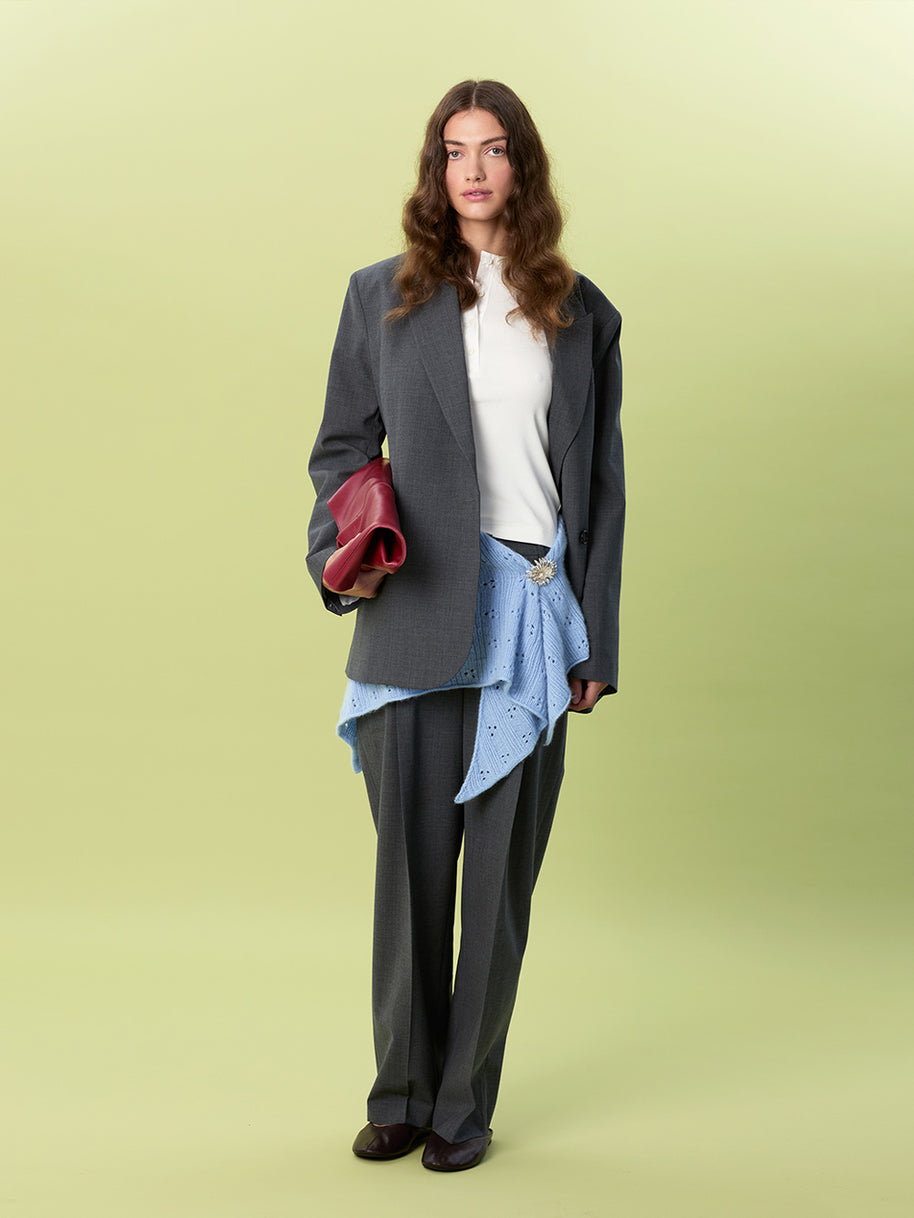 2607_03 Miu pointelle shawl