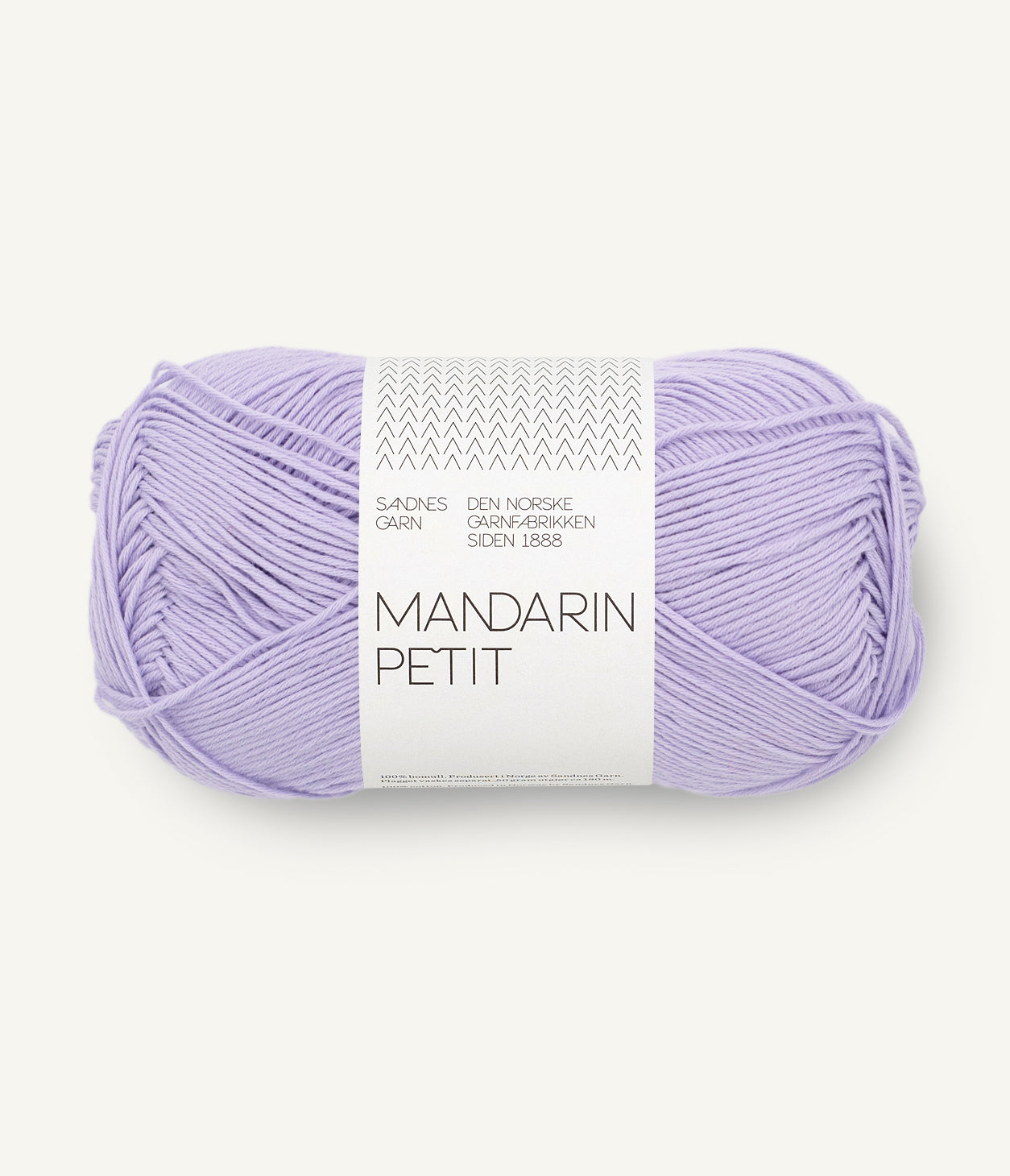 Mandarin Petite Sandnes – 100% extra mjuk bomull | Broderi & Garn 1901