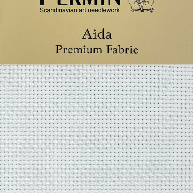 Aidaväv 5,4 thr/cm - 43 x 50 cm, 14 count