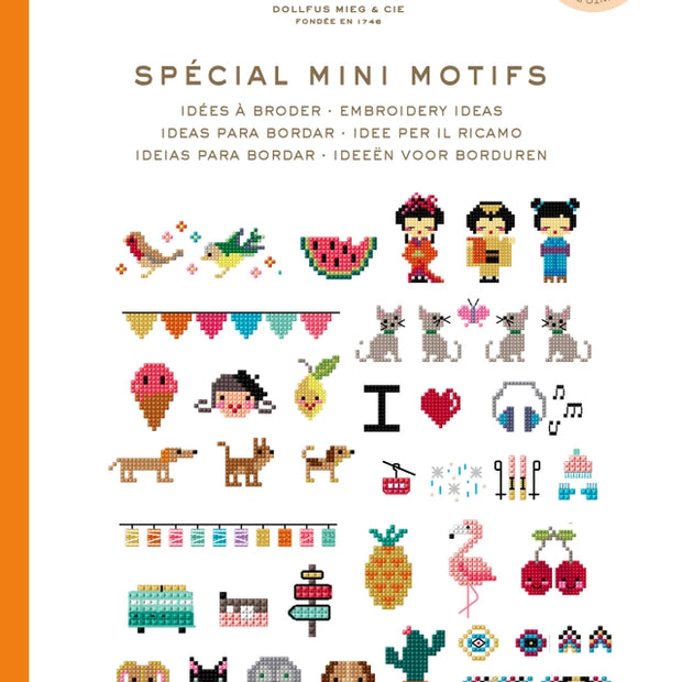 DMC mini korsstygns motiv - bok