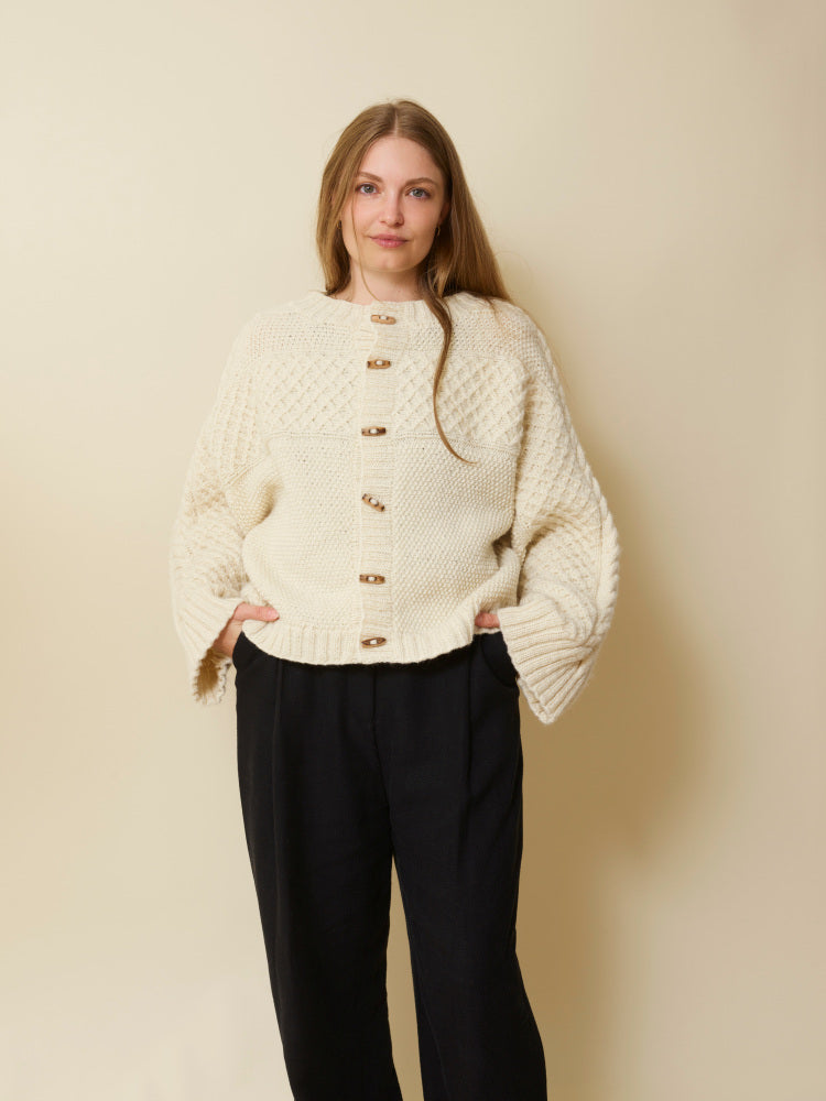 Haraboji Cardigan 440-1 Rauma - KIT