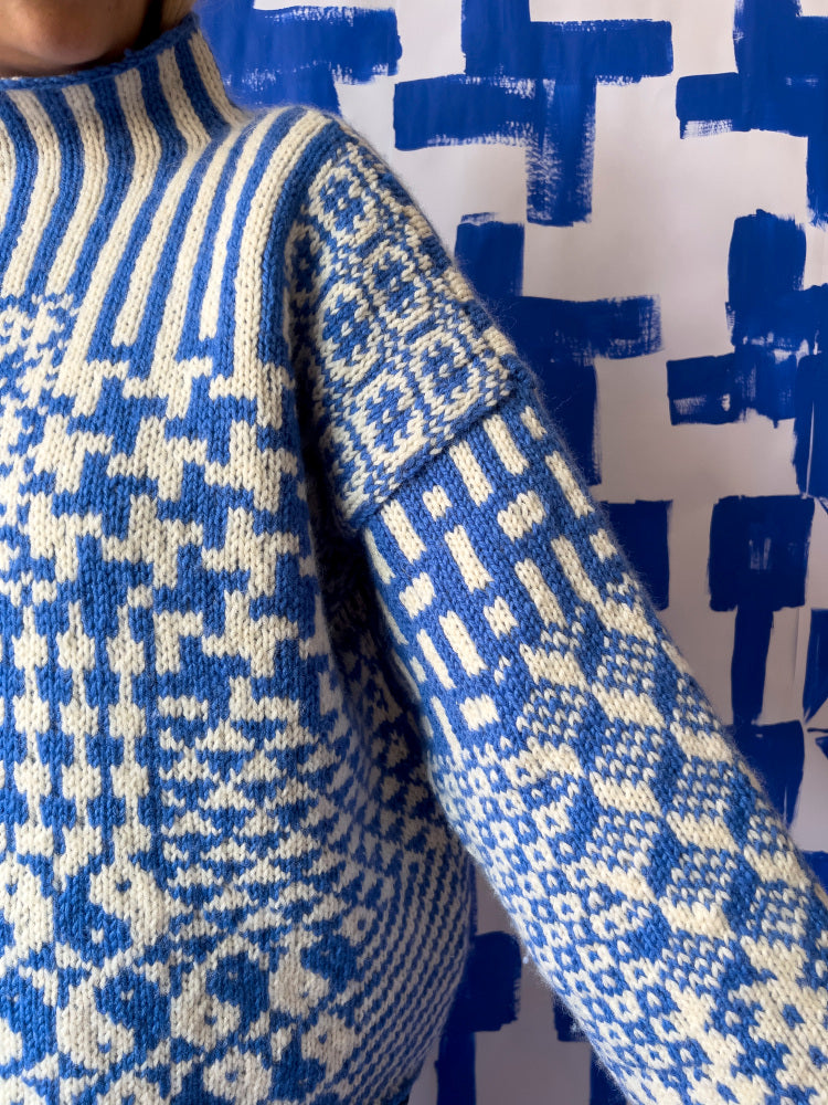 Nordic mix sweater Rauma 440-4 - kit