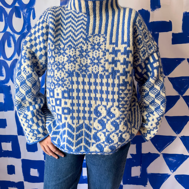 Nordic mix sweater Rauma 440-4 - kit