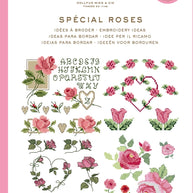 DMC Rosor mini motiv korsstygn - bok