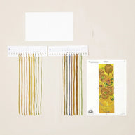 DMC Sunflowers Vincent Van Gogh -  broderikit bokmärke