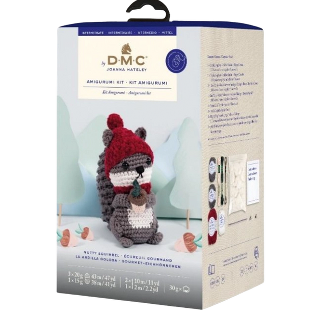 DMC amigurumi ekorre virknings - kit