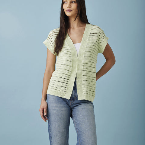 Väst i hålmönster 891404 - beskrivning